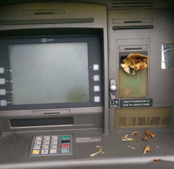 25+1 παράξενα που μπορεί να συναντήσεις σε ένα ATM